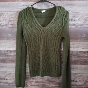 🍀🔥🔥5-7-9 green knit sweater